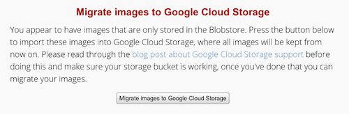The Migration for old images